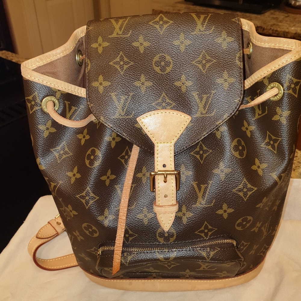 Lv bag pack authentic size MM 2016